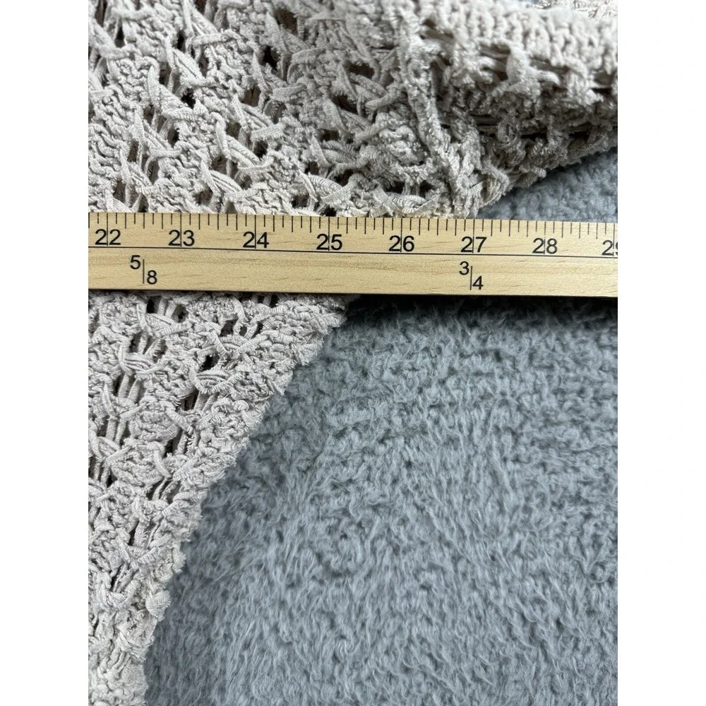 Free People Best Of You Slouchy Knit Sweater Size Small Beige Neutral
